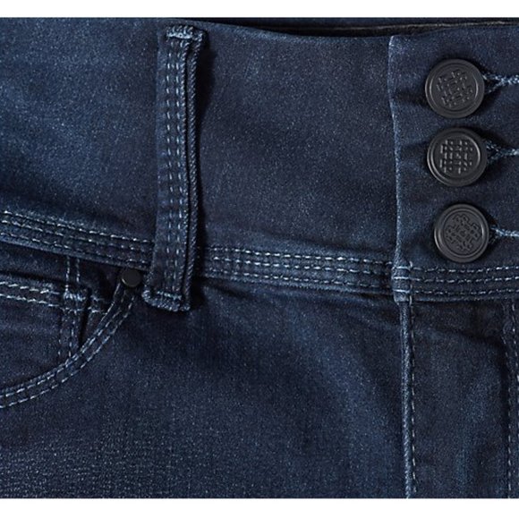 COPY - Laurie Felt Curve Silky Denim Boot-Cut Jeans - "In - Picture 4 of 5